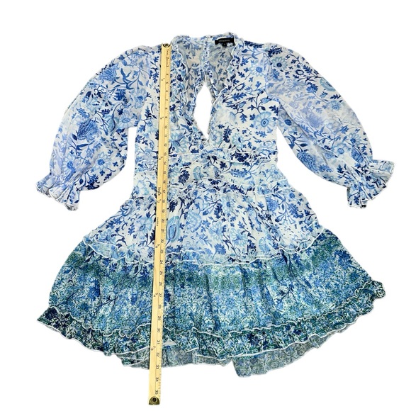 Oliviaceous Boho Waves Ombré Bohemian Style Dress - Picture 11 of 13